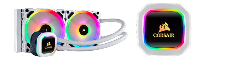 Corsair Hydro Series, H100i RGB PLATINUM SE, 240mm Radiator, Dual