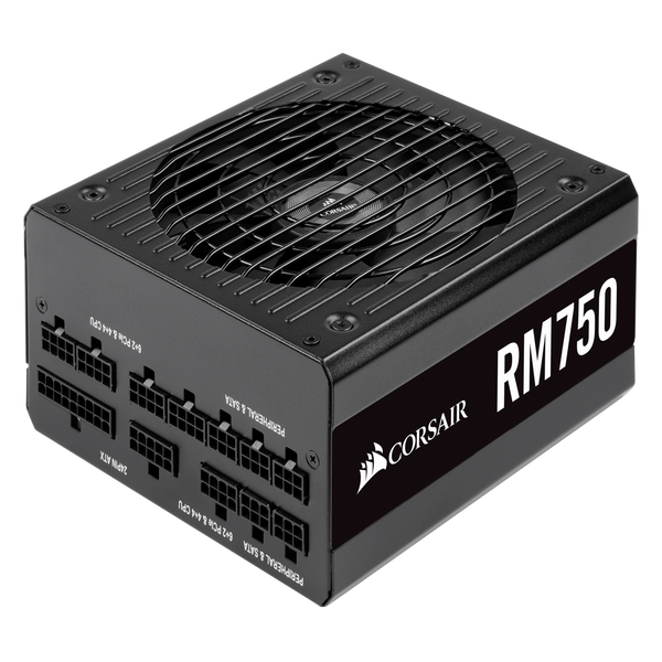 Corsair 750W RM 80+ Gold Fully Modular 135mm FAN ATX PSU 10 Years Warranty