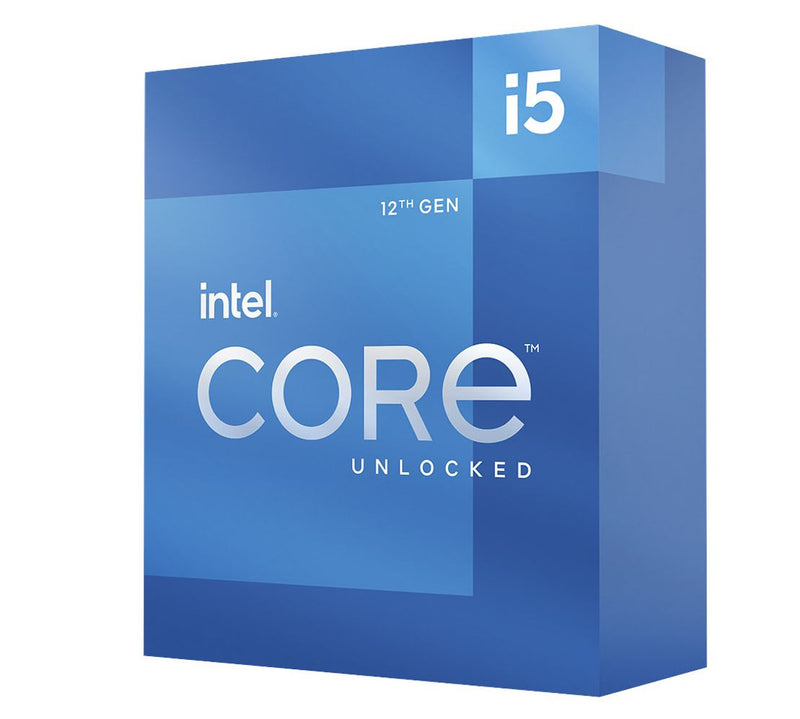 Intel i5-12600K CPU 3.7GHz (4.9GHz Turbo) 12th Gen LGA1700 10-Cores 16-Threads 25MB 125W UHD Graphic 770 Unlocked Retail Box Alder Lake
