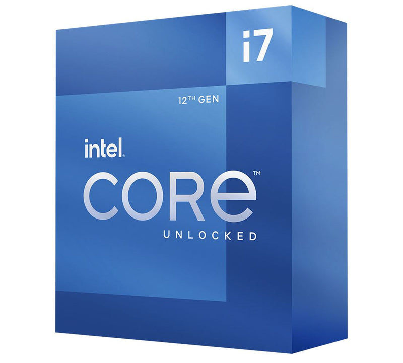 Intel i7-12700K CPU 3.6GHz (5.0GHz Turbo) 12th Gen LGA1700 12-Cores 20-Threads 25MB 125W UHD Graphic 770 Unlocked Retail Box Alder Lake