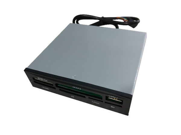 Astrotek 3.5' Internal Card Reader Black All In One USB2.0 M2 CF/CF2 XD T-FLASH SD/MMC MS/MS Duo