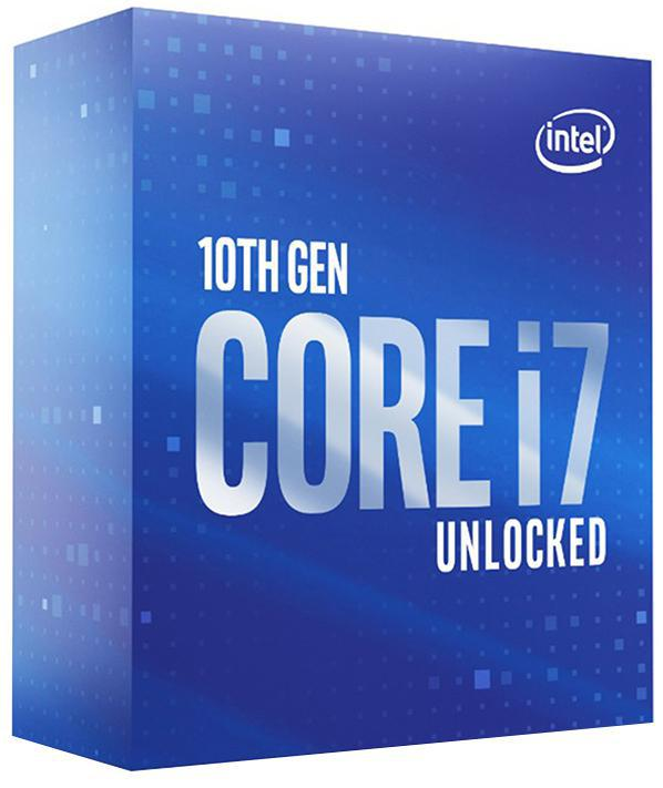 Intel Core i7-10700 CPU 2.9GHz (4.8GHz Turbo) LGA1200 10th Gen 8-Cores 16-Threads 16MB 65W UHD Graphic 630 Retail Box 3yrs Comet Lake