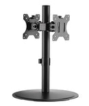 Brateck Articulating Pole Mount Single Dual Monitors Stand Fit Most 17”-32” Monitors Up to 8kg per screen