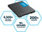 Crucial BX500 1TB 2.5' SATA3 6Gb/s SSD - 3D NAND 540/500MB/s 7mm 1.5 mil MTBF 3yr wty Acronis True Image Solid State Drive
