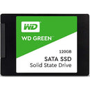 Western Digital Green 120GB 2.5' 3D NAND SSD 7MM 540/430 R/W, SATA 6GB. 3 Years Warranty