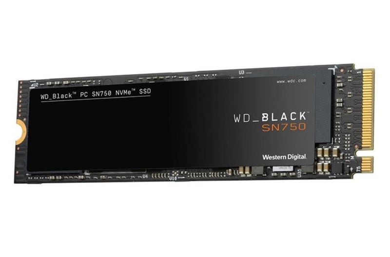 Western Digital Black SN750 500GB NVMe M.2 (2280) PCIe 3x4 3D NAND SSD - WDS500G3X0C