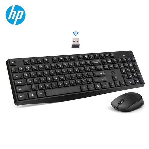 HP CS10 Wireless Keyboard Mouse Combo Gaming Office Mice & Keyboard Combo White/Black