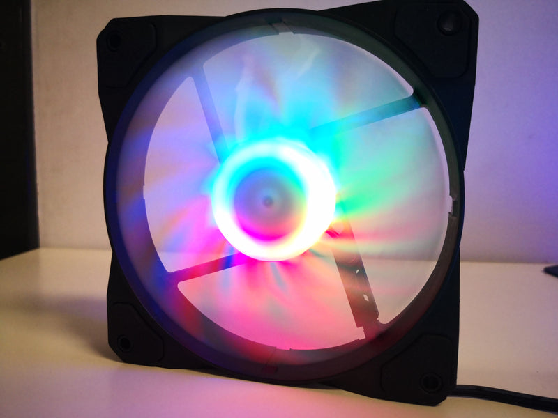 12cm Silent RGB Self-Controlled Case Fan