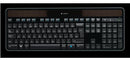 Logitech K750R 2.4GHz Wireless Solar Keyboard 1/3-inch thick, Hand friendly Logitech Solar App Plug and play simplicity Unifying receiver