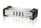 Aten 4 Port USB VGA KVMP Switch with Audio, OSD and USB 2.0 Hub - Cables Included