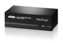 Aten 2 Port Video Splitter 450Mhz 2048x1536@60Hz Up to 65m