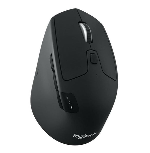 Logitech M720 Triathlon Multi-Device Wireless Bluetooth Mouse with Flow Cross-Computer Control & File Sharing for PC & Mac Easy-Switch up to 3 Devices