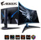 Gigabyte AORUS CV27F 27' Curve Tactical Gaming Monitor FHD 165Hz 1ms AMD FreeSync 1500R DCI-P3 HDR RGB 8bits Tilt Swivel Height Adjust HDMI DP USB VES