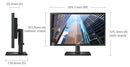 Samsung 21.5' Business Monitor FHD Height Adjust D-Sub, DVI, Tilt,VESA Monitor (LS)