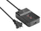 Astrotek USB Charging Station Charger Hub 3 Port 5V 3A with 1.5m Power Cable Black for iPhone Samsung iPad Tablet GPS LS