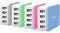 ORICO 4 x USB Port - Desktop Charger - Pink