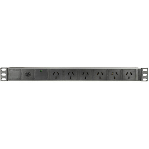 6-Way PDU with Surge & Overload Protection