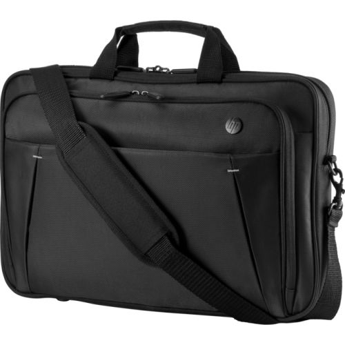 HP 15.6' Essential Topload Notebook Laptop Bag Carry Case Black Colour Smooth Carry Handles Shoulder Strap Light Weight Durable fit 16' 15' 14' 13' 12