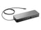 HP USB Type-C Universal Dock with 4.5 mm & USB Dock Adapter USB3.0 3xUSB2.0 1xType-C RJ45 LAN 2xDP 2x4000 or 1x5000 displays for HP 1040 G4 470 G5 450