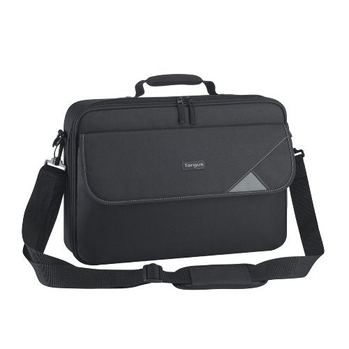 Targus 15.6' Intellect Bag Clamshell Laptop Case with Padded Laptop Compartment - Black