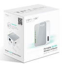 TP-Link TL-MR3020 Portable 3G/4G Wireless N Router 2.4GHz (150Mbps) 802.11bgn 1x100Mbps WAN/LAN 1xUSB 1xmini USB Internal Antennas ~TL-MR3220