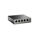 TP-Link TL-SF1005P 5-Port 10/100Mbps Desktop Switch with 4-Port PoE 58W IEEE 802.3af compliant 1Gbps Switching