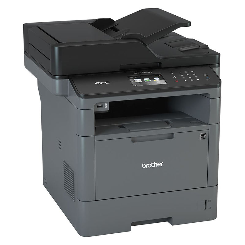 Brother MFC-L5755DW WIRELESS HIGH SPEED MONO LASER MULTI-FUNCTION CENTRE WITH 2-Sided PRINTING &SCAN (40PPM, 250 Sheets Paper Tray,9.3cm touch screen