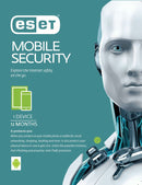 ESET Mobile Security For Android 1 Device 1 Year Retail Download Card