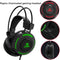 RAPOO VH200 Illuminated RGB Glow Gaming Headsets Black - 16m Colour Breathing Light Hidden Noise-Cancelling Microphones