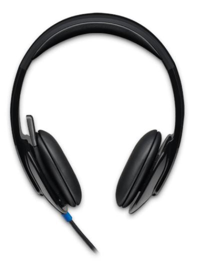Logitech H540 USB Headset Laser-tuned drivers, 2Yr Plug and play Listen to details Crystal-clear voice Take control of the sound