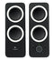 Logitech Z200 2.0 Speakers 10W RMS/3.5mm Jack/2YR Wty Rich stereo sound Adjustable bass