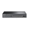 TP-Link TL-SG2210MP 10-Port Gigabit Smart Switch with 8-Port PoE+ 1xFan 14.9Mpps Support Omada SDN, 802.1p CoS/DSCP QOS, IGMP Snoop Rack Mountable