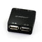 mbeatÂ® 4 Port USB 2.0 Hub - USB 2.0 Plug and Play/ High Speed Interface/ Ideal for Notbook/PC/MAC users