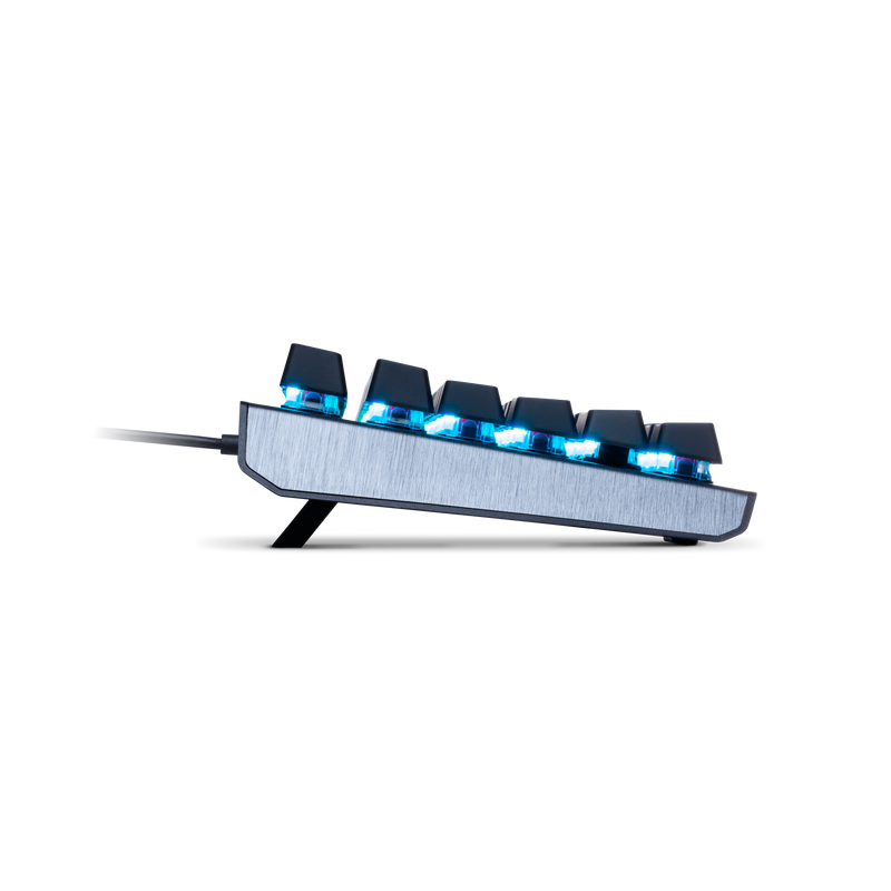 Cooler Master Masterkeys CK530 RGB Mechanical Keyboard with Wrist Rest, Tenkeyless, Brushed Aluminum Design, Minimalistic Design, Software&Hardware Programmable