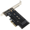 PCI-E x 4 NGFF (SATA) m.2 SSD Adapter Card
