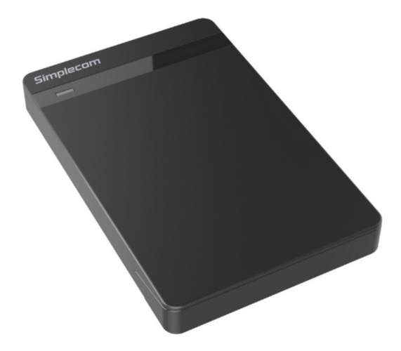 Simplecom SE203 Tool Free 2.5" SATA HDD SSD to USB 3.0 Hard Drive Enclosure