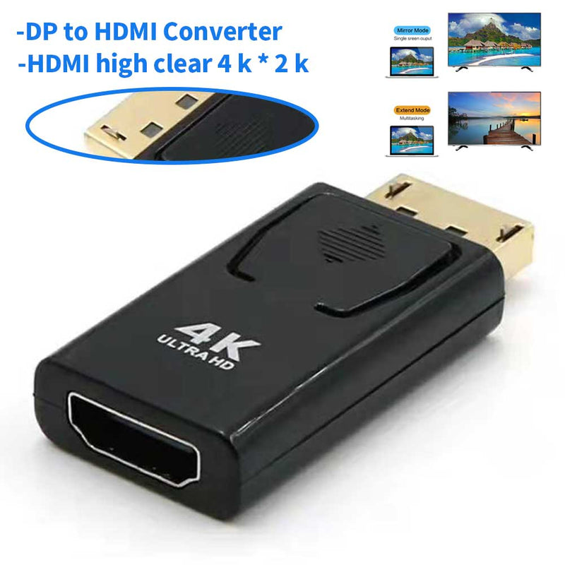DP to HDMI 4K Male to Female Adapter