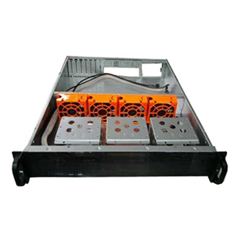 TGC Rack Mountable Server Chassis 2U 650mm Depth, 9x 3.5" Int Bays, 7 x Low Profile PCIE Slots, ATX PSU/MB