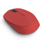 RAPOO M100 2.4GHz & Bluetooth 3 / 4 Quiet Click Wireless Mouse Red - 1300dpi Connects up to 3 Devices, Up to 9 months Battery Life