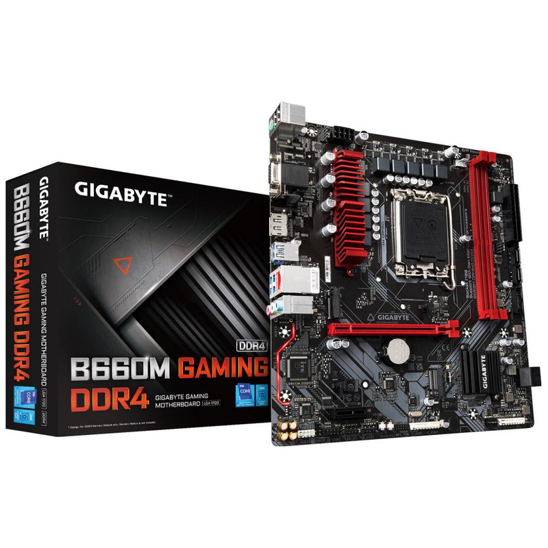 Gigabyte B660M Gaming LGA 1700 DDR4 Micro ATX Motherboard