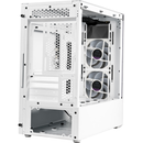 Cooler Master MasterBox TD300 ARGB Micro Tower Case White