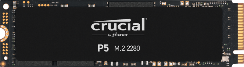 Crucial P5 1TB NVMe PCIe M.2 SSD - 3D NAND 3400R/3000W MB/s 600TBW 1.8mil hrs MTBF Acronis True Image Rapid Full-Drive Encryption 5yrs