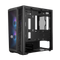 Cooler Master MasterBox MB311L ARGB, mATX Case,  Fine Mesh Front Panel, Tempered Glass, 2x ARGB Fans