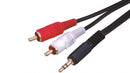 Stereo Audio Cable (RCA 3.5mm) 1.5m