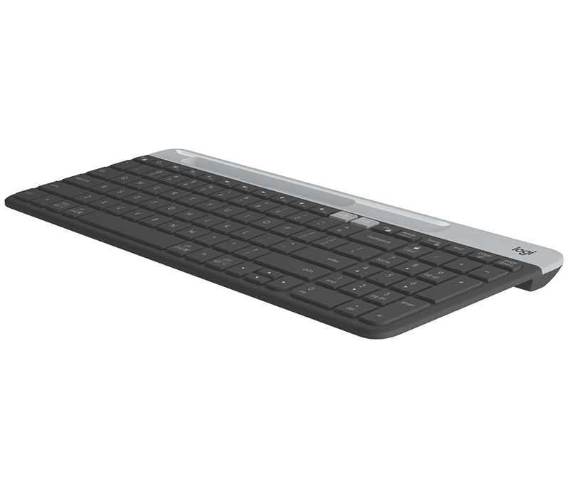 Logitech K580 Slim Multi-Device Wireless Keyboard Graphite/White