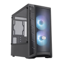 Cooler Master MasterBox MB311L ARGB, mATX Case,  Fine Mesh Front Panel, Tempered Glass, 2x ARGB Fans