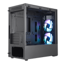 Cooler Master MasterBox MB311L ARGB, mATX Case,  Fine Mesh Front Panel, Tempered Glass, 2x ARGB Fans