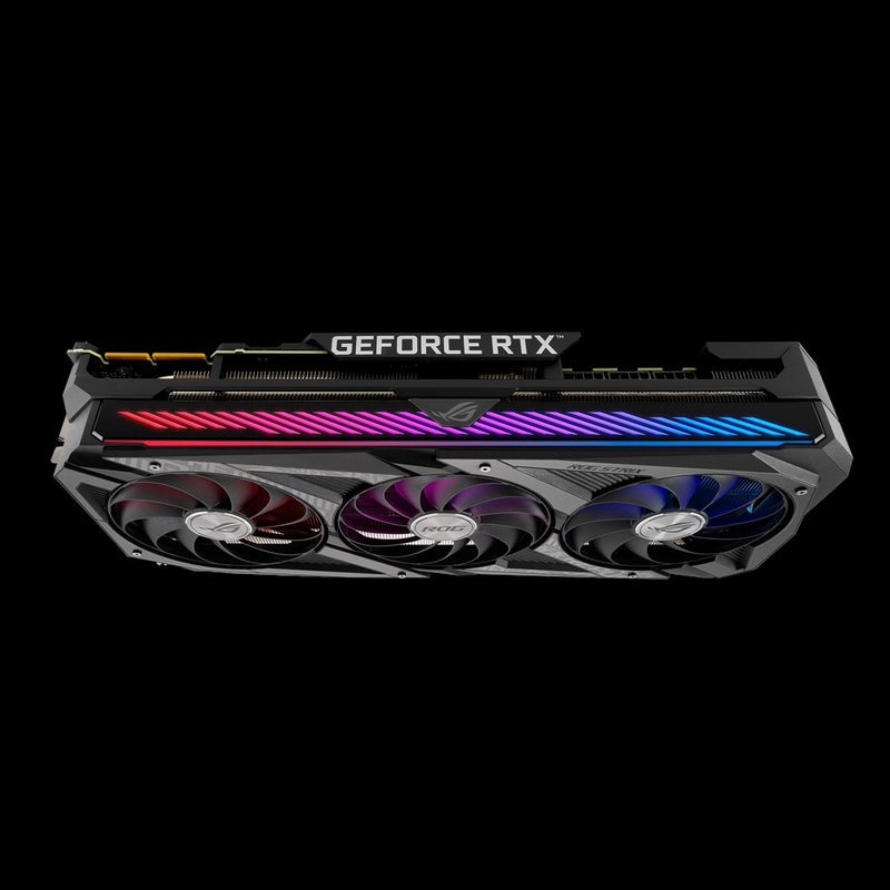 ASUS nVidia GeForce ROG-STRIX-RTX3090-24G-GAMING RTX 3090 24G Ampere SM, 2nd Gen RT Cores, 3rd Gen Tensor Cores, Military Grade Capacitors