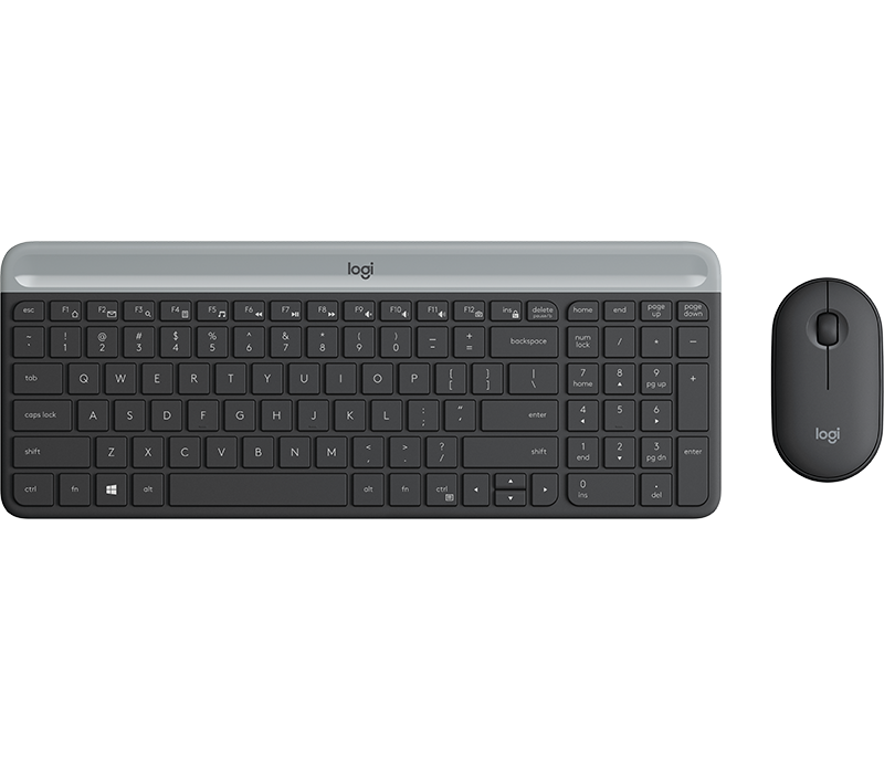 Logitech MK470 Slim Wireless Keyboard Mouse Combo