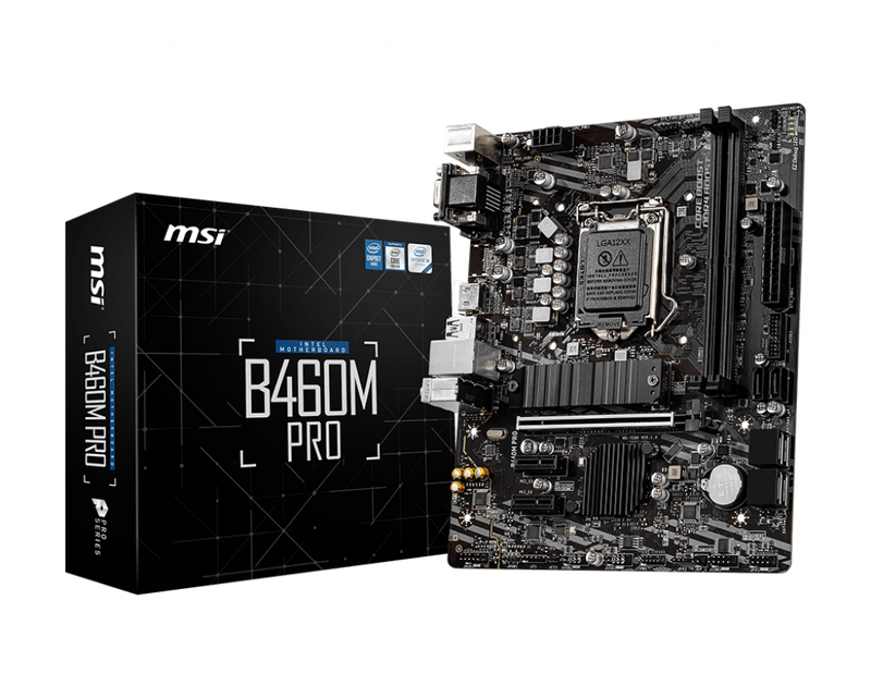 MSI B460M Pro mATX Motherboard LGA1200